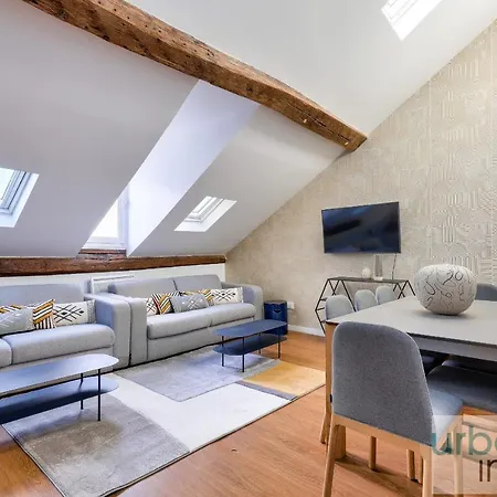 Urban Flat 117 - Charming 3bdr In Appartamento Parigi